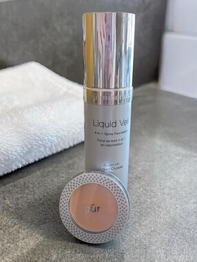 NEW PÜR Beauty Bundle Liquid Veil Spray Foundation & Disappearing Act Concealer